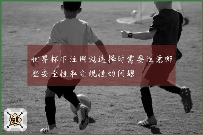 世界杯下注网站选择时需要注意哪些安全性和合规性的问题